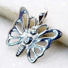 Glamorous Butterfly Pendant by Daniela for Chic Style