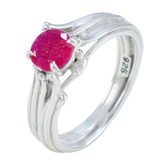 Ananya Glamorous Red Solitaire Ring