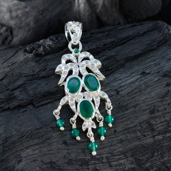 Zoey Green Armor Pendant for Fashion Jewelry Lovers