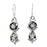 Yuki Green Dangle Earrings for Stylish Everyday Wear Green Amethyst Green Dangle
