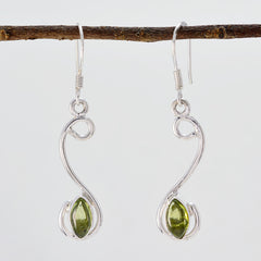 Isadora Green Dangle Earrings in Elegant Design