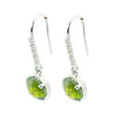 Pauline Green Dangle Earrings for Everyday Glamour Peridot Green Dangle