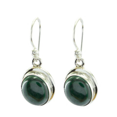 Lea Green Dangle Earrings for Everyday Glamour Malachite Green Dangle