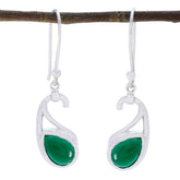 Elena Green Dangle Earrings for Glamorous Style Green Onyx Green Dangle