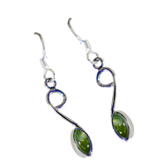 Ivana Green Dangle Earrings for Everyday Elegance