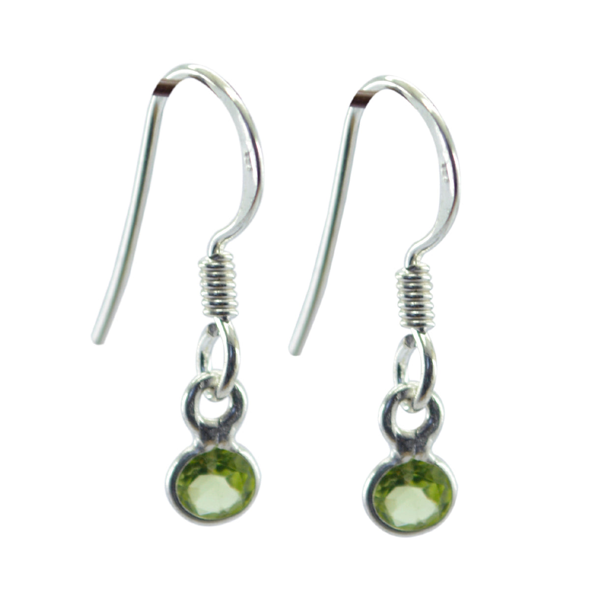 Penelope Green Dangle Earrings for Everyday Glam Peridot Green Dangle