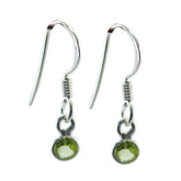 Penelope Green Dangle Earrings for Everyday Glam Peridot Green Dangle