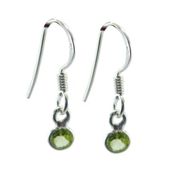 Penelope Green Dangle Earrings for Everyday Glam Peridot Green Dangle