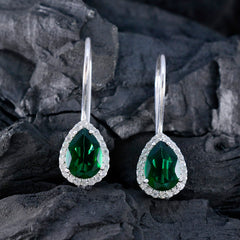 Ayesha Green Dangle Earrings for Elegant Style