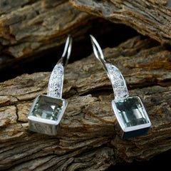 Lourdes Green Featherlight Dangle Earrings