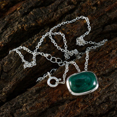 Aisha Green Gemstone Pendant for Everyday Elegance