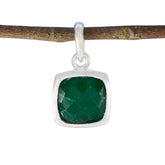 Natalie Green Gemstone Pendant for Fashion Jewelry Indian Emerald Green Green