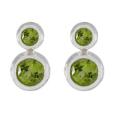 Ellie Green Gemstone Stud Earrings for Every Occasion Peridot Green Stud