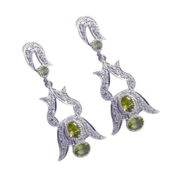 Riya Green Gemstone Stud Earrings for Every Occasion
