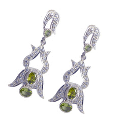 Riya Green Gemstone Stud Earrings for Every Occasion