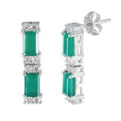Paula Green Gemstone Stud Earrings for Everyday Glam