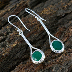 Renata Green Solitaire Dangle Earrings for Every Occasion