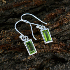 Marie Green Solitaire Dangle Earrings for Stylish Looks