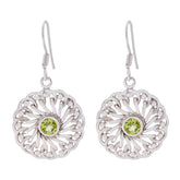 Claire Green Solitaire Dangle Earrings for Every Occasion Peridot Green Dangle