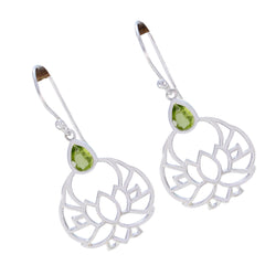 Ava Green Solitaire Dangle Earrings for Everyday Glam