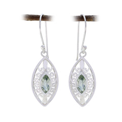 Carla Green Solitaire Dangle Earrings for Elegant Style