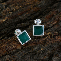 Teresa Green Solitaire Stud Earrings for Everyday Wear
