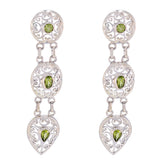 Mathilde Green Stud Earrings Online for Fashion Lovers Peridot Green Stud