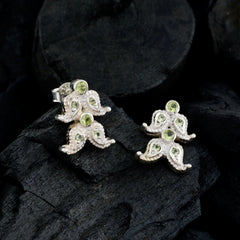 Maria Green Stud Earrings for Everyday Glam