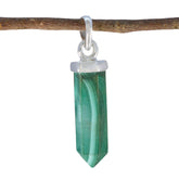 Lourdes Green Wedding Pendant – Stunning Gemstone Jewelry Malachite Green Green