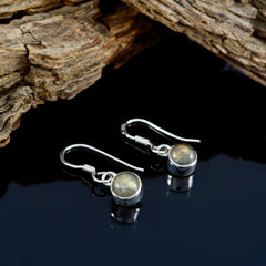 Ha-eun Grey Dangle Earrings for Everyday Glamour
