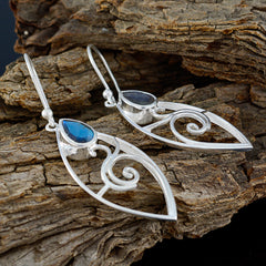 Yan Grey Solitaire Dangle Earrings for Elegant Style