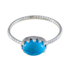 Hye-jin Twist Turquoise Solitaire Ring