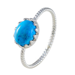 Hye-jin Twist Turquoise Solitaire Ring