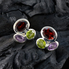 Hannah Multicolor Stud Earrings for Everyday Glam