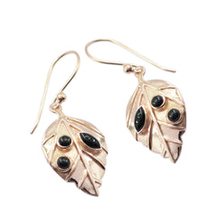 Hazel Black Featherlight Earrings for Elegant Style