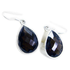 Hazel Brown Dangle Earrings for Everyday Glam Smoky Quartz Brown Dangle