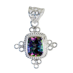 Hazel Multicolor Pendant for Everyday Glam Mystic Quartz multicolor Multicolor