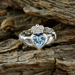 Zazlle Heart-Shaped Gemstone Ring for Everyday Glam