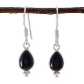 Isabella Black Dangle Earrings for Chic Style Black Onyx Black Dangle