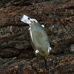 Isabella Grey Pendant - Elegant Gemstone Jewelry