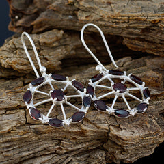 Isabella Red Dangle Earrings for Everyday Elegance