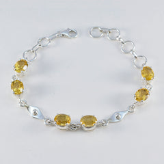 Ellie Gift Slim Yellow Links Bracelet