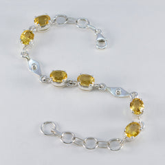 Ellie Gift Slim Yellow Links Bracelet