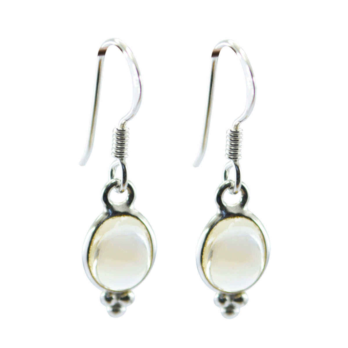 Ava Yellow Dangle Earrings for Everyday Style Citrine Yellow Dangle