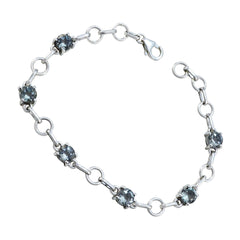 Josephine Blue Links Bracelet - Stylish Everyday Jewelry