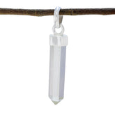 Julia White Pendant Fashion - Elegant Gemstone Jewelry Crystal Quartz White White