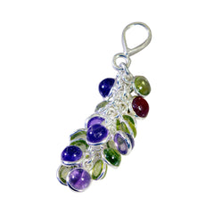Katarina Tiny Pendant with Colorful Gemstones