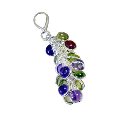 Katarina Tiny Pendant with Colorful Gemstones