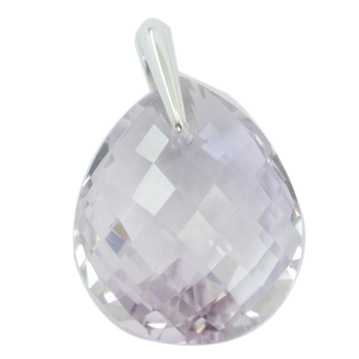 Katharina Purple Heart Pendant - Elegant Gemstone Jewelry Amethyst Purple Purple