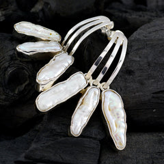 Katharina White Stud Earrings for Everyday Glam